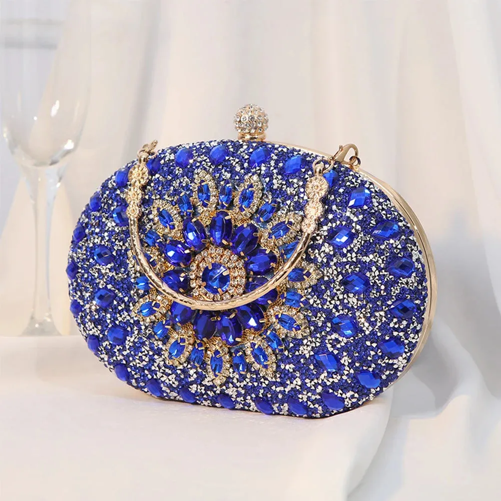 Mahlia Rhinestone Party Clutch