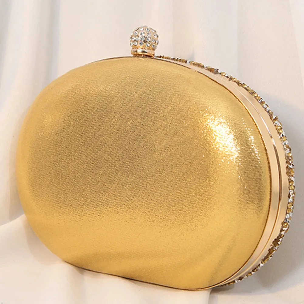 Mahlia Rhinestone Party Clutch