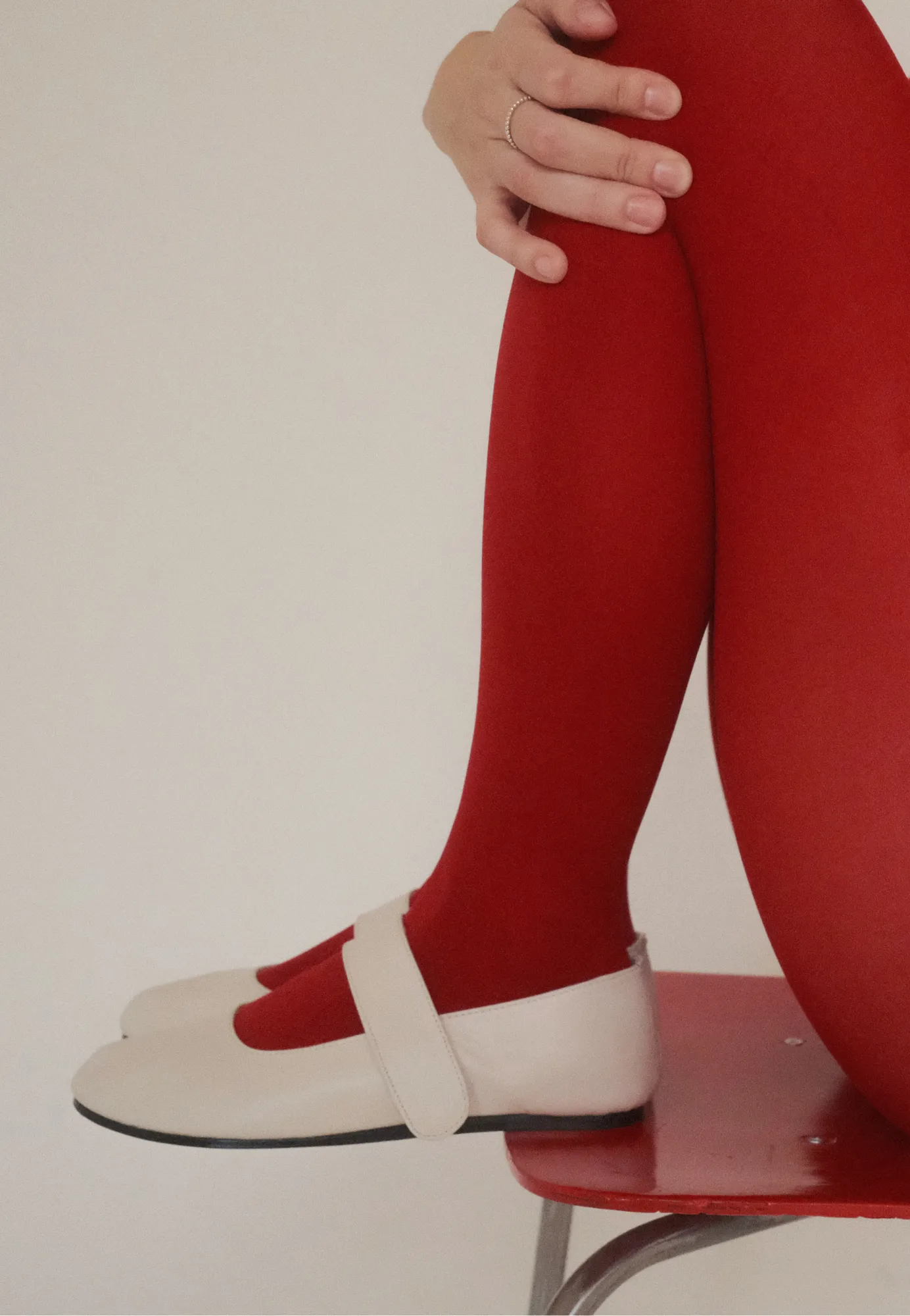 Mary Janes Velcro | Off-White