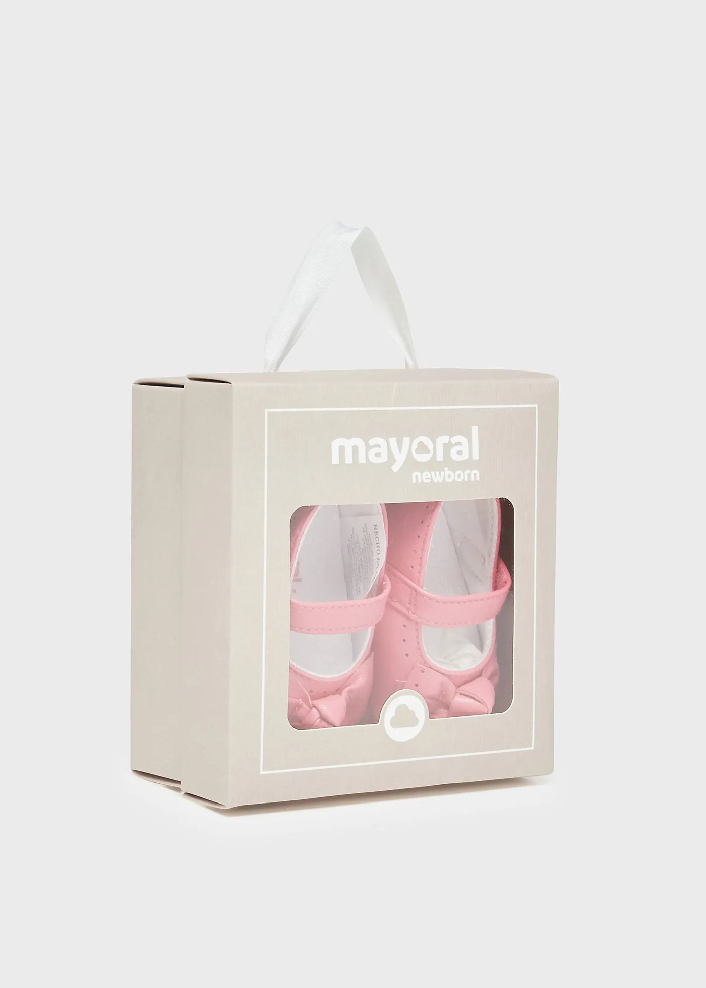 Mayoral Baby Bow Mary Janes Geranium_9519-31