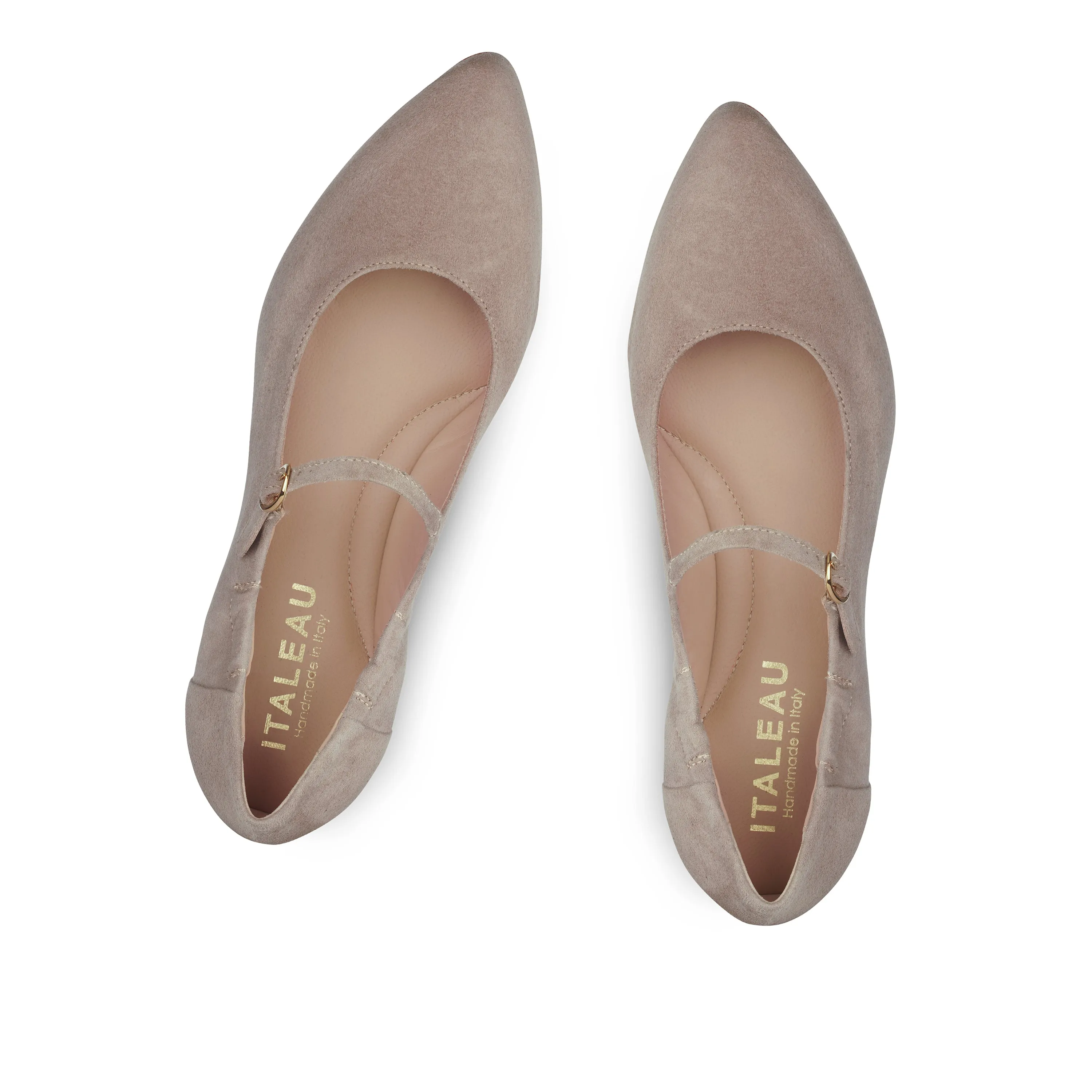 Melia Flexlite Flats Taupe