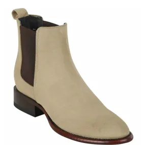 Mens Suede Chelsea Boots Oryx