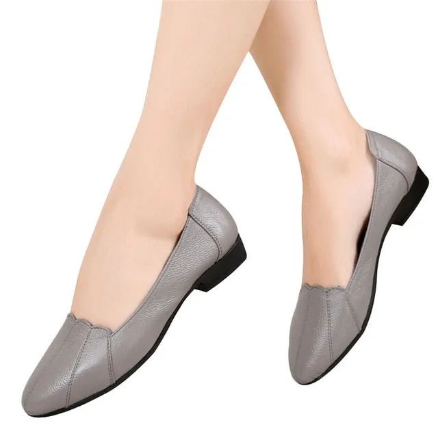 MUYANG MIE MIE Women Shoes Woman Women Flats Larger size ladies shoes