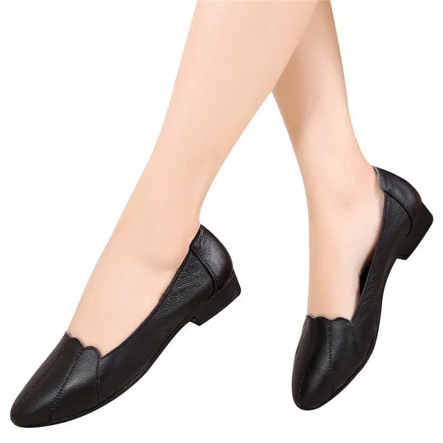 MUYANG MIE MIE Women Shoes Woman Women Flats Larger size ladies shoes