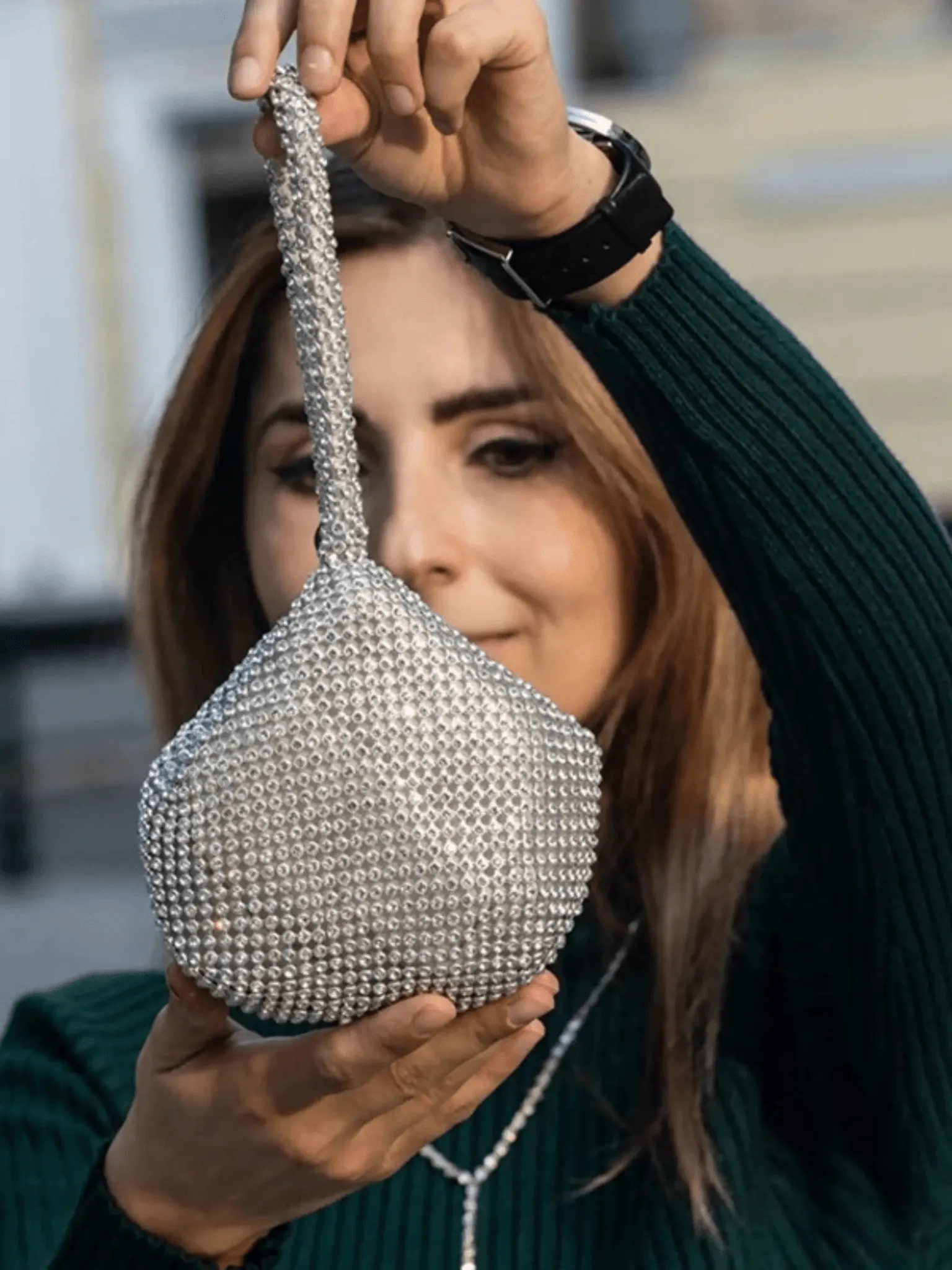 Nadia | Crystal evening bag