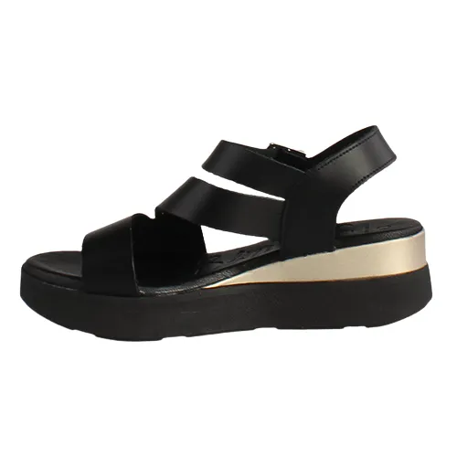 Oh! My Sandals -  Platform Sandals - 5417 - Black