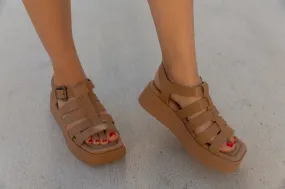 OTBT - ARCHAIC in NUDE Platform Sandals