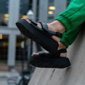 OTBT - ASSIMILATE in BLACK Platform Sandals
