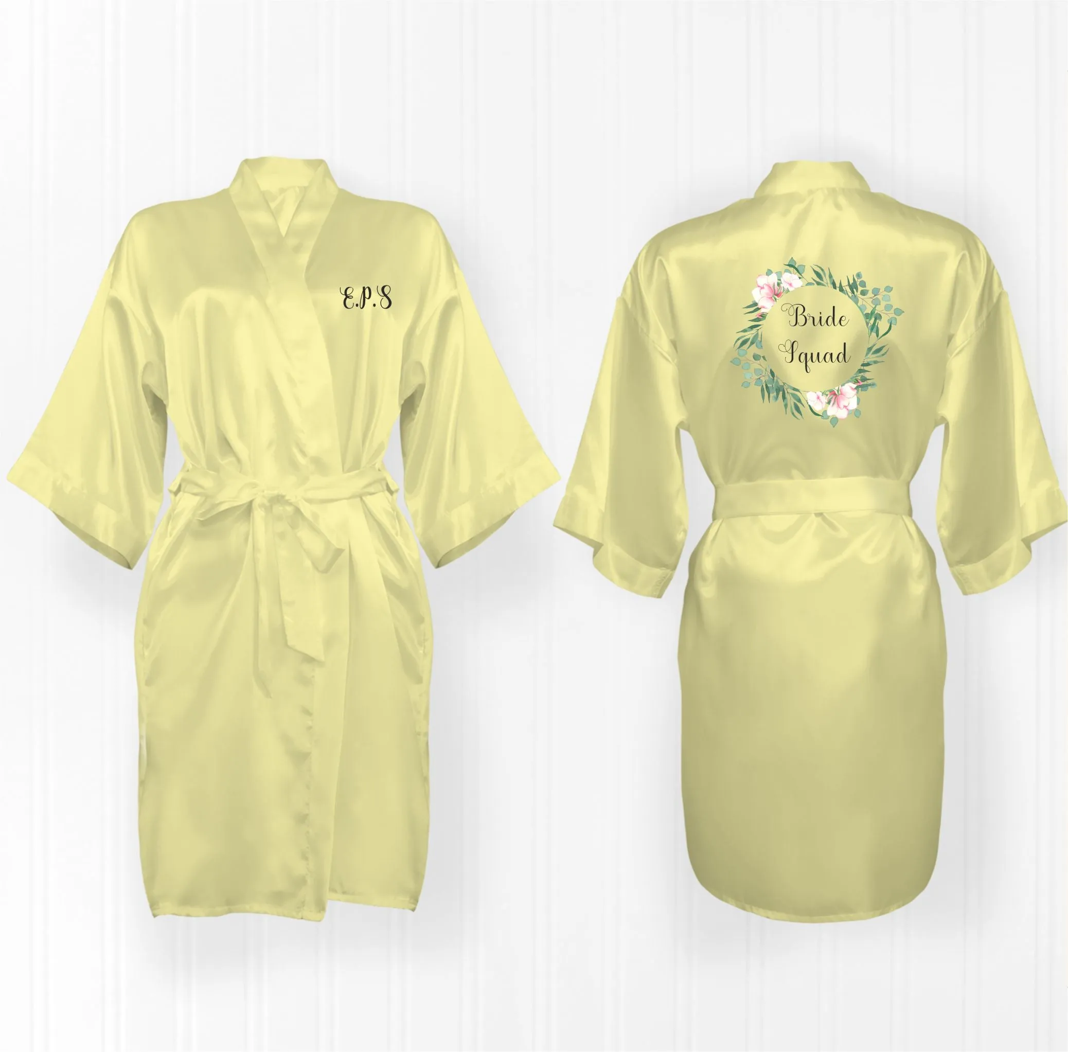 Personalised Bride Squad Kimono