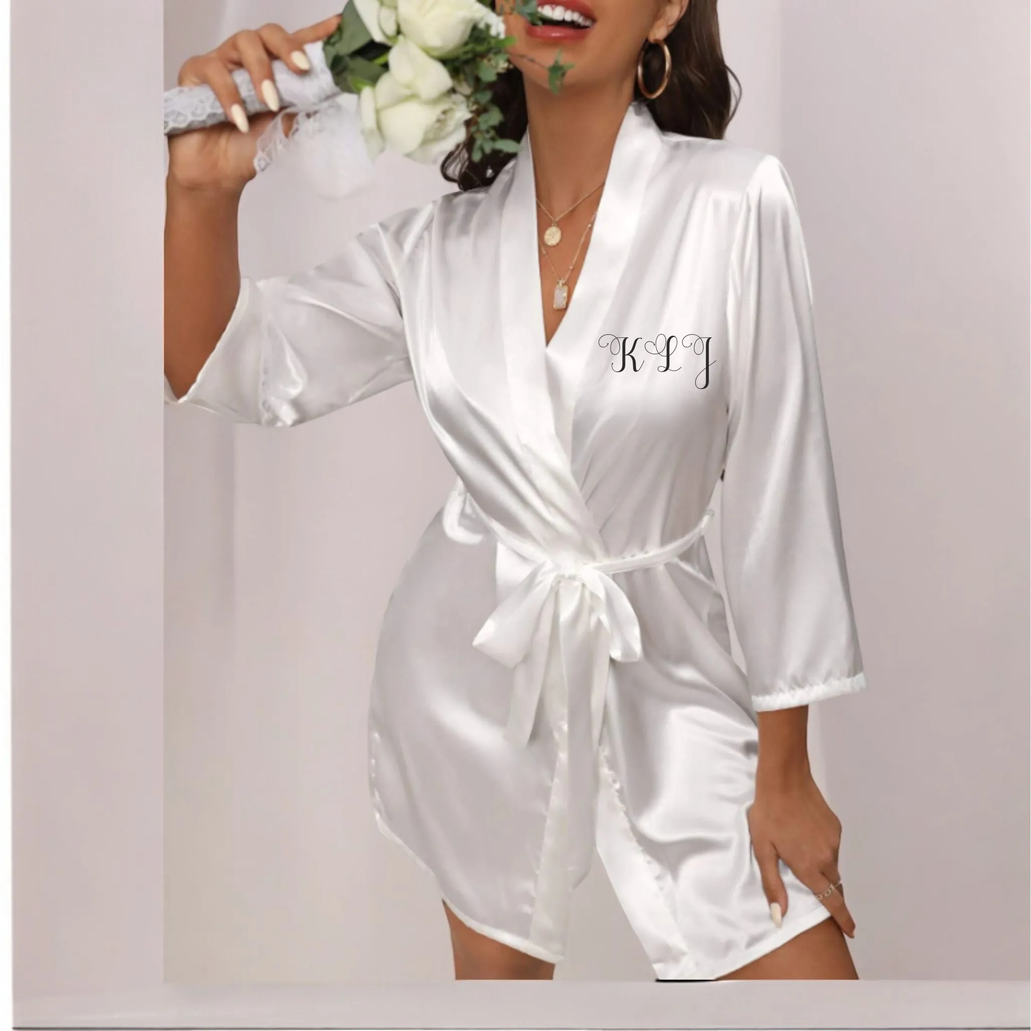 Personalised Bride Squad Kimono