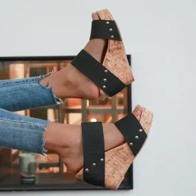 Platform Gladiators Wedge Heel Sandals