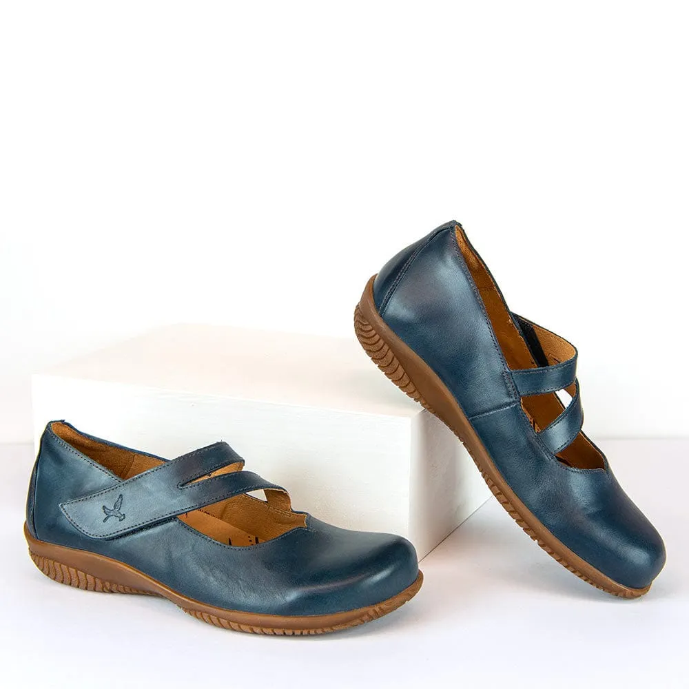 Portofino Women's Mary Janes- Blue