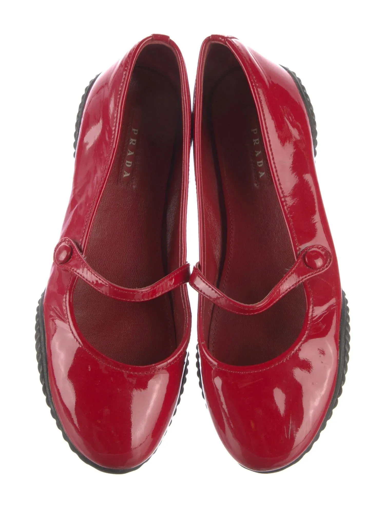 PRADA MARY JANES IT 38.5