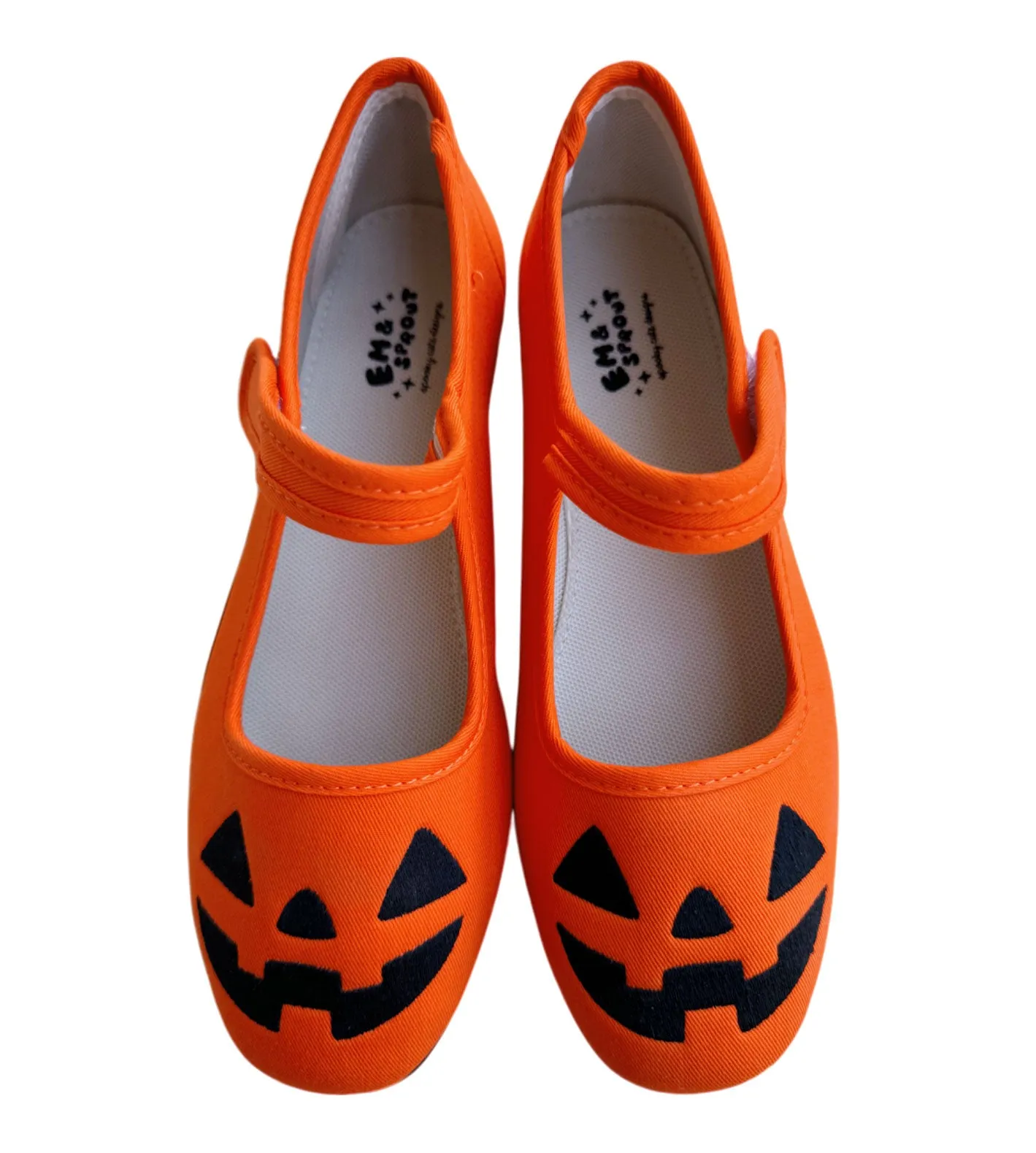 Pumpkin Mary Janes - Orange