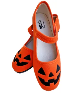 Pumpkin Mary Janes - Orange