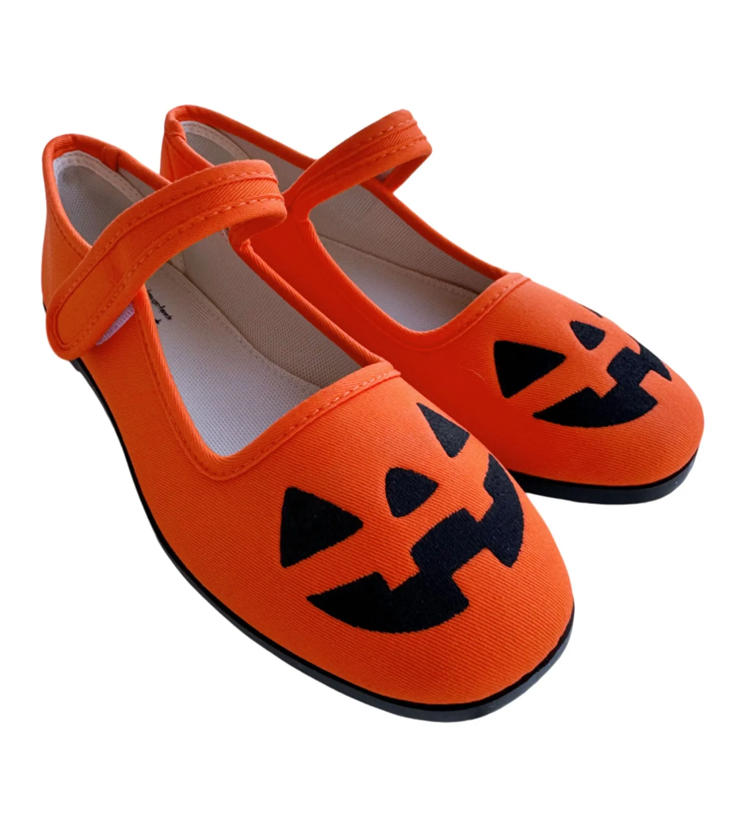 Pumpkin Mary Janes - Orange