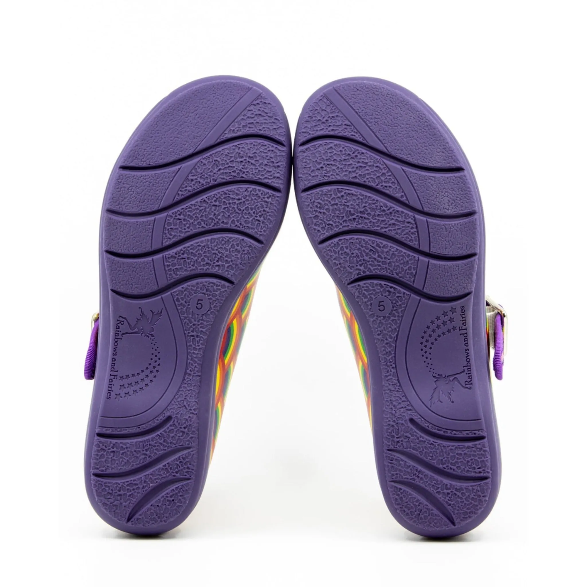 Rainbow Mary Janes MJs