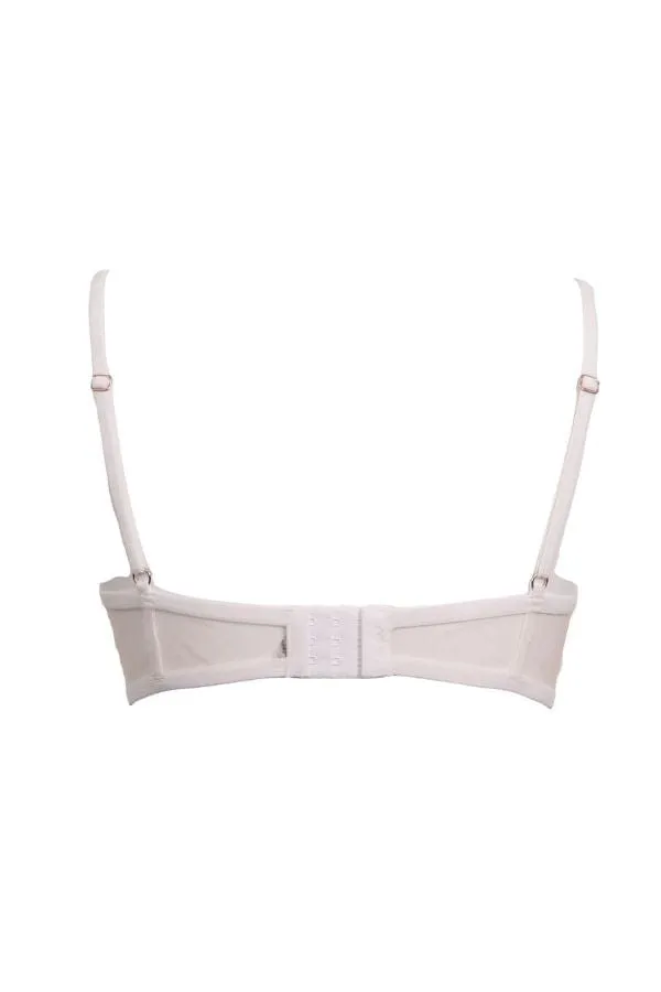 Rococo Lace Bra- White