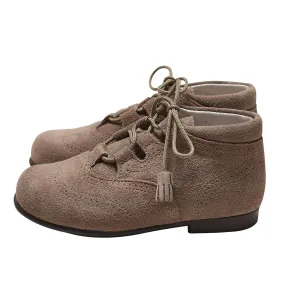 RUPERTO GREY SUEDE BOOTS
