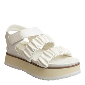 SENSOR in CHAMOIS Platform Sandals