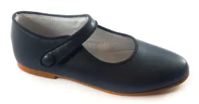 Shawn & Jeffery Girls Pewter Nacar Carbon Classic Mary Jane