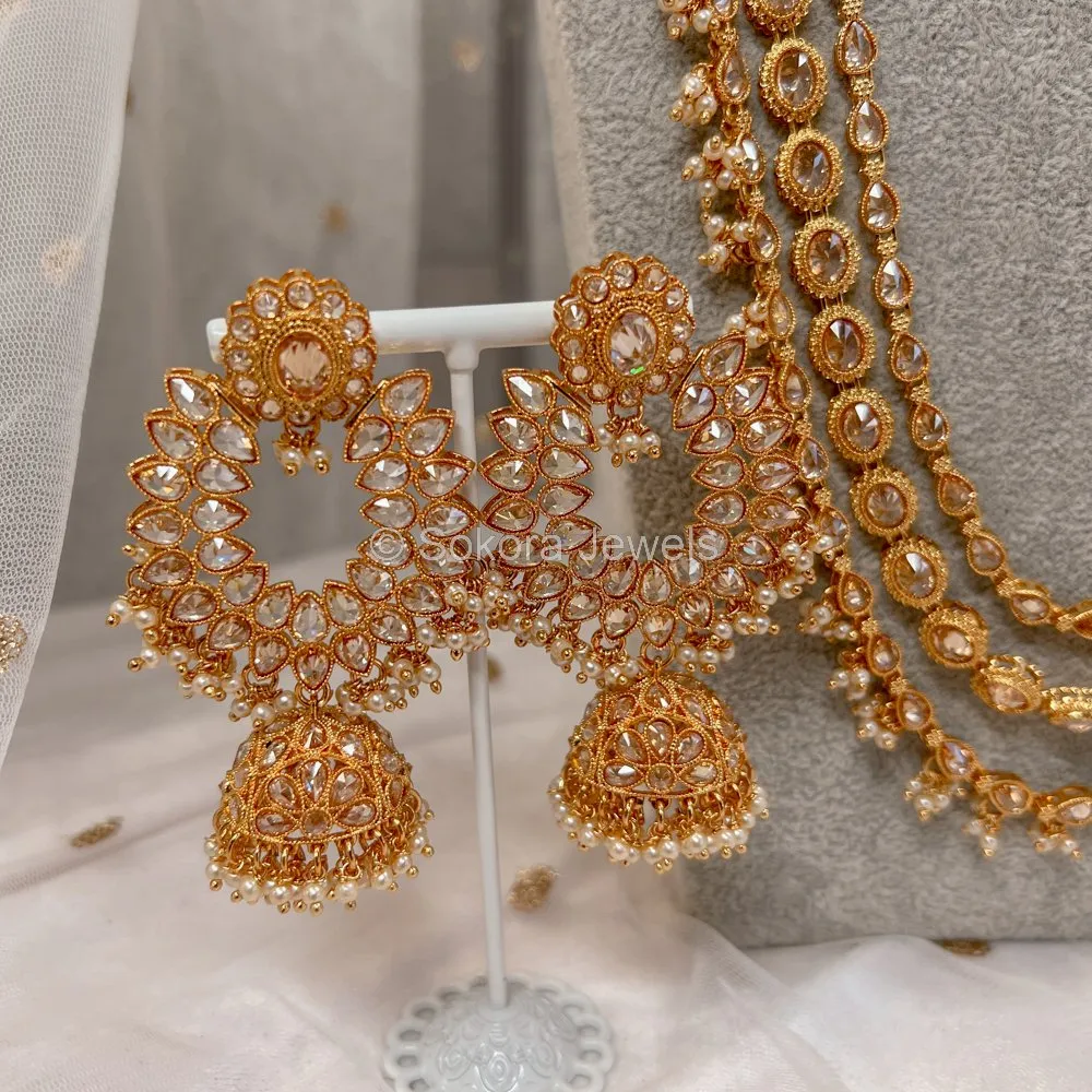 Shiwashina Bright Gold Bridal set