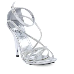 Silver Bridal Sandal 066631