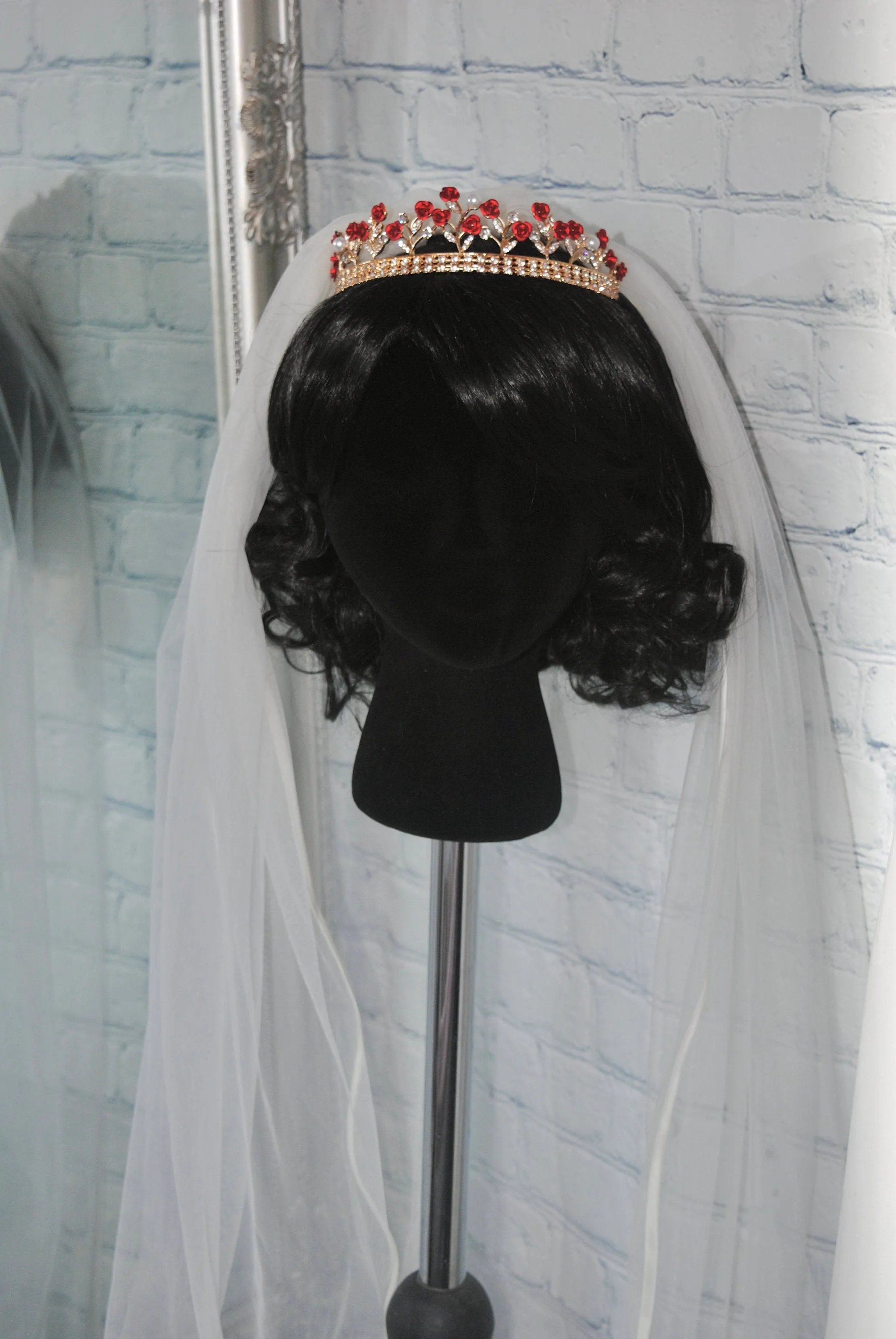 Single Tier Satin Edge Veil | 100cm - 300cm
