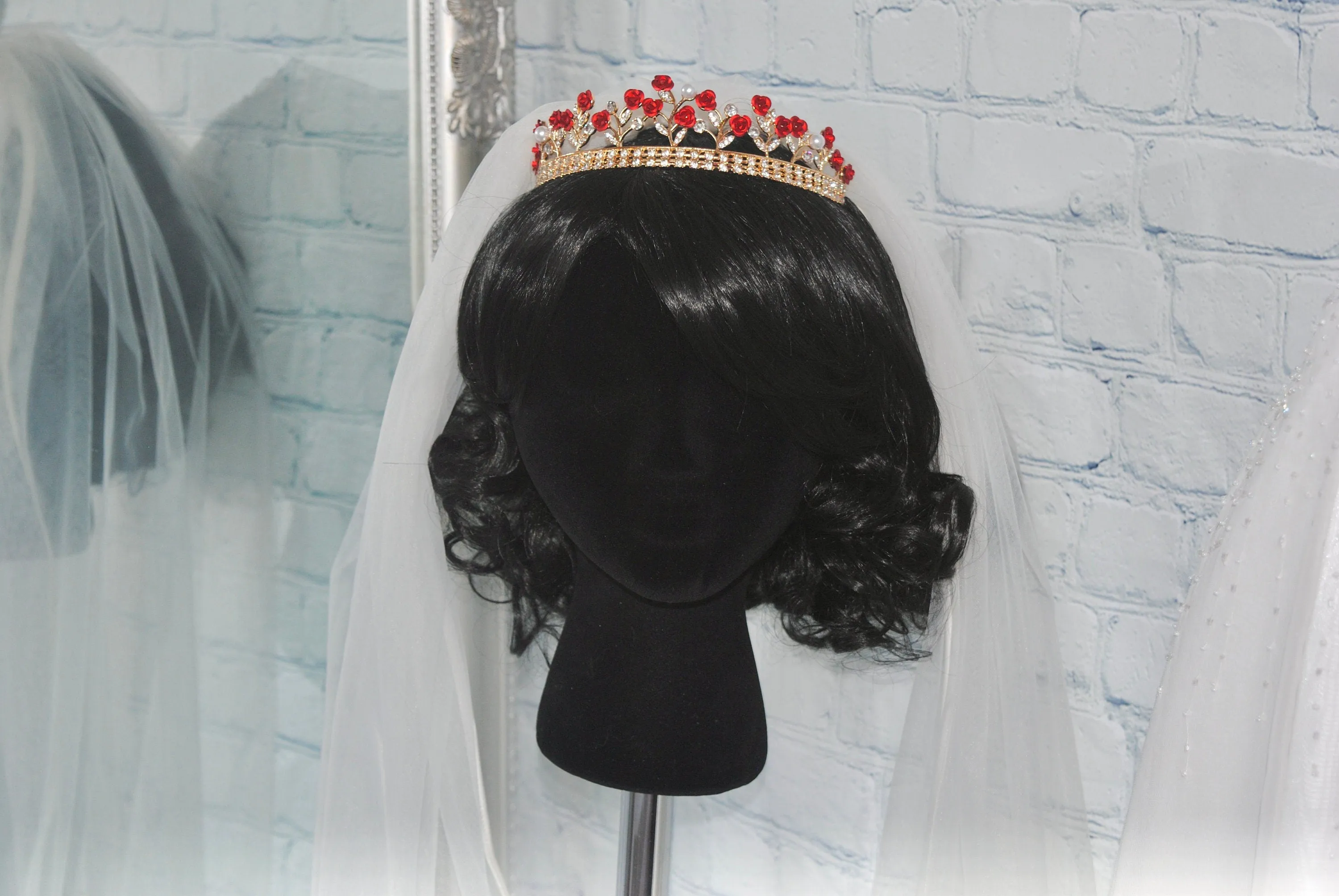 Single Tier Satin Edge Veil | 100cm - 300cm