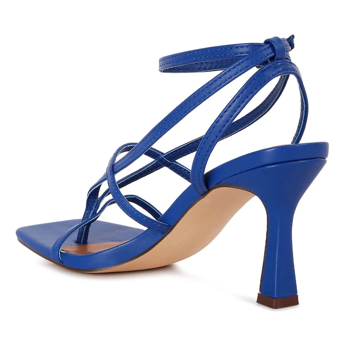 Skyline Mid Heeled Ankle Strap Sandals