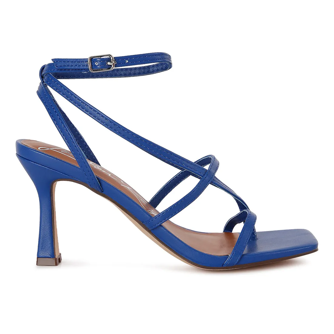 Skyline Mid Heeled Ankle Strap Sandals