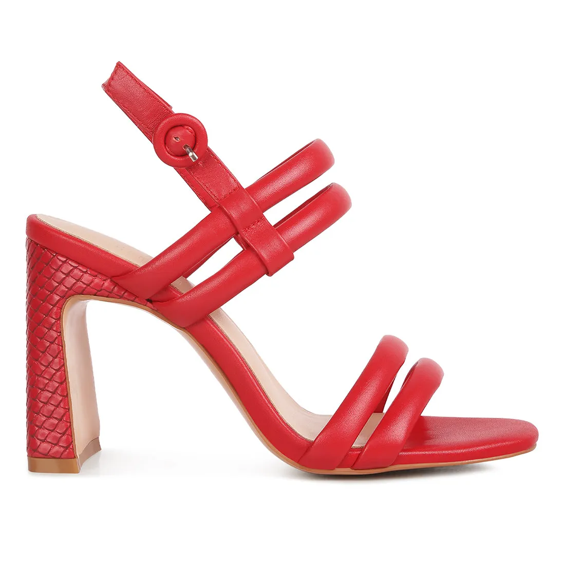 Slim Block Heel Sandal