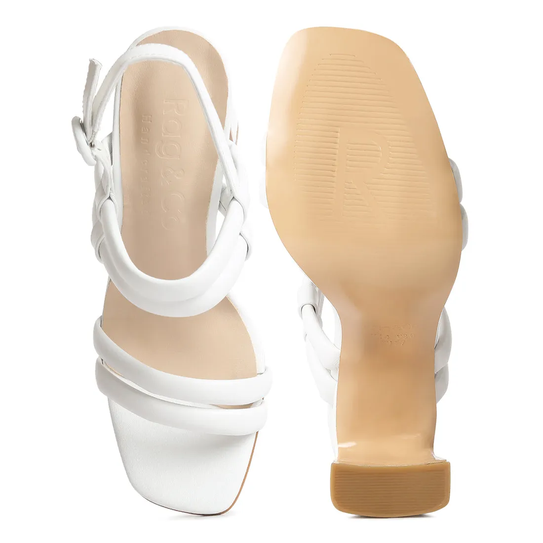 Slim Block Heel Sandal