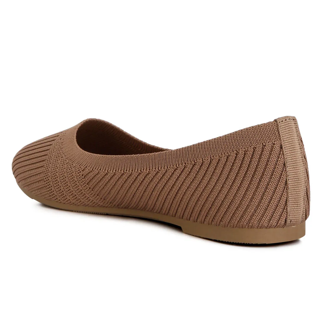 Solid Casual Ballet Flats