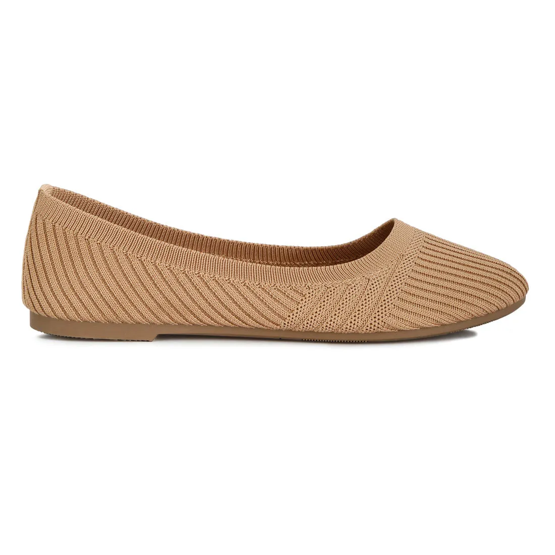 Solid Casual Ballet Flats
