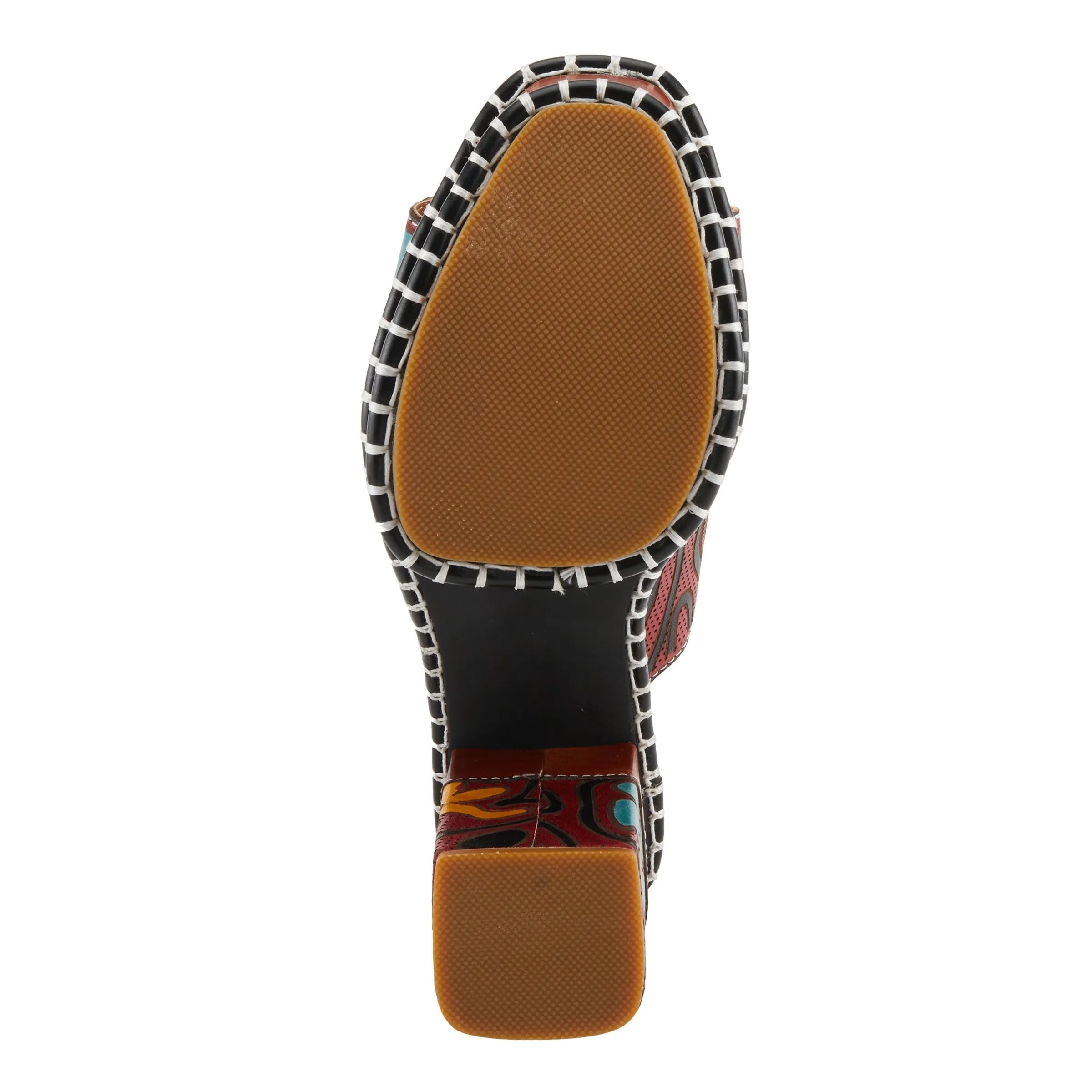Spring Step Shoes L'Artiste Colossal Sandals Women's Hand Painted Leather
