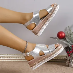 Sylis | Glamour Platform Sandals