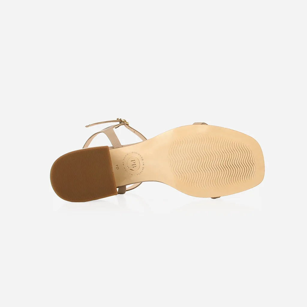 The Lindsay Heeled Sandal Citrus
