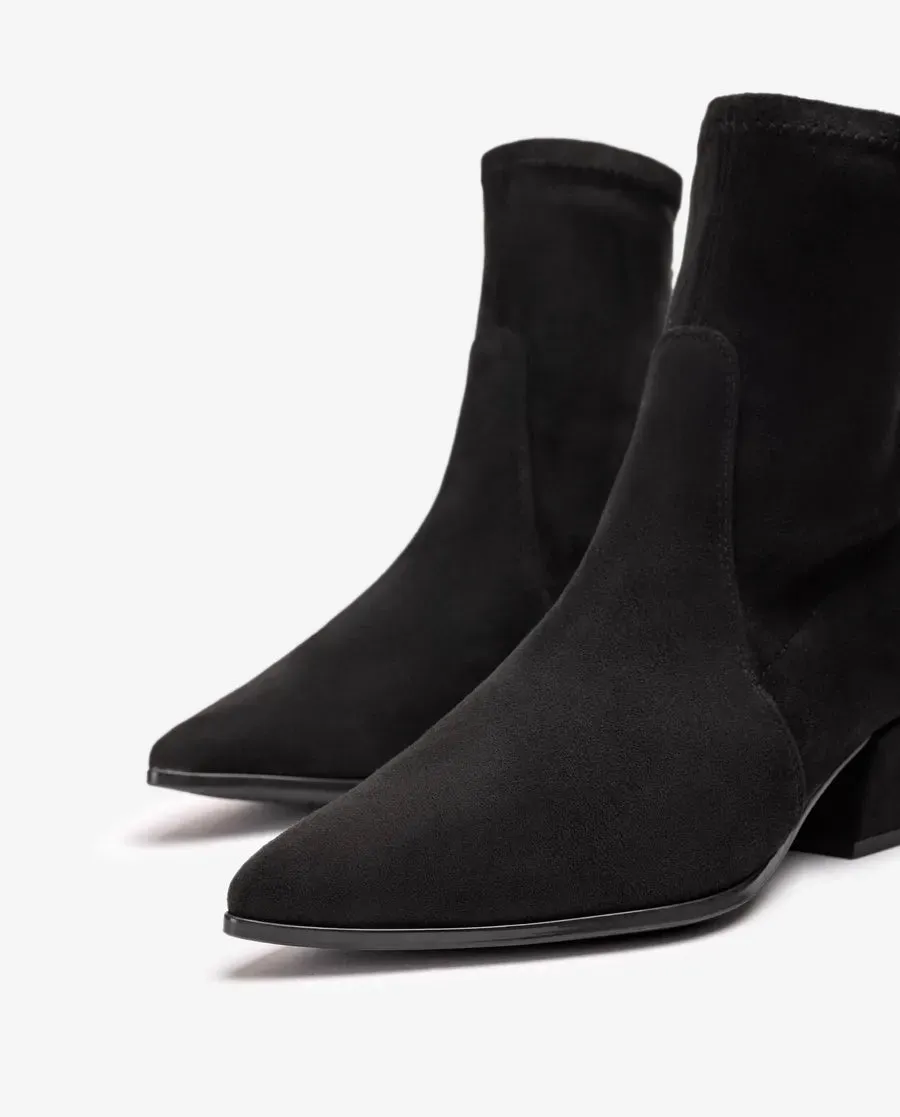 Unisa Sock Ankle Boot -JAKEBLK