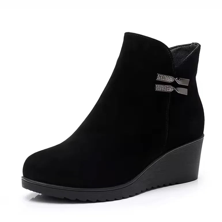 USS Shoes Oliver Women's Wedges Platform Ankle Boots