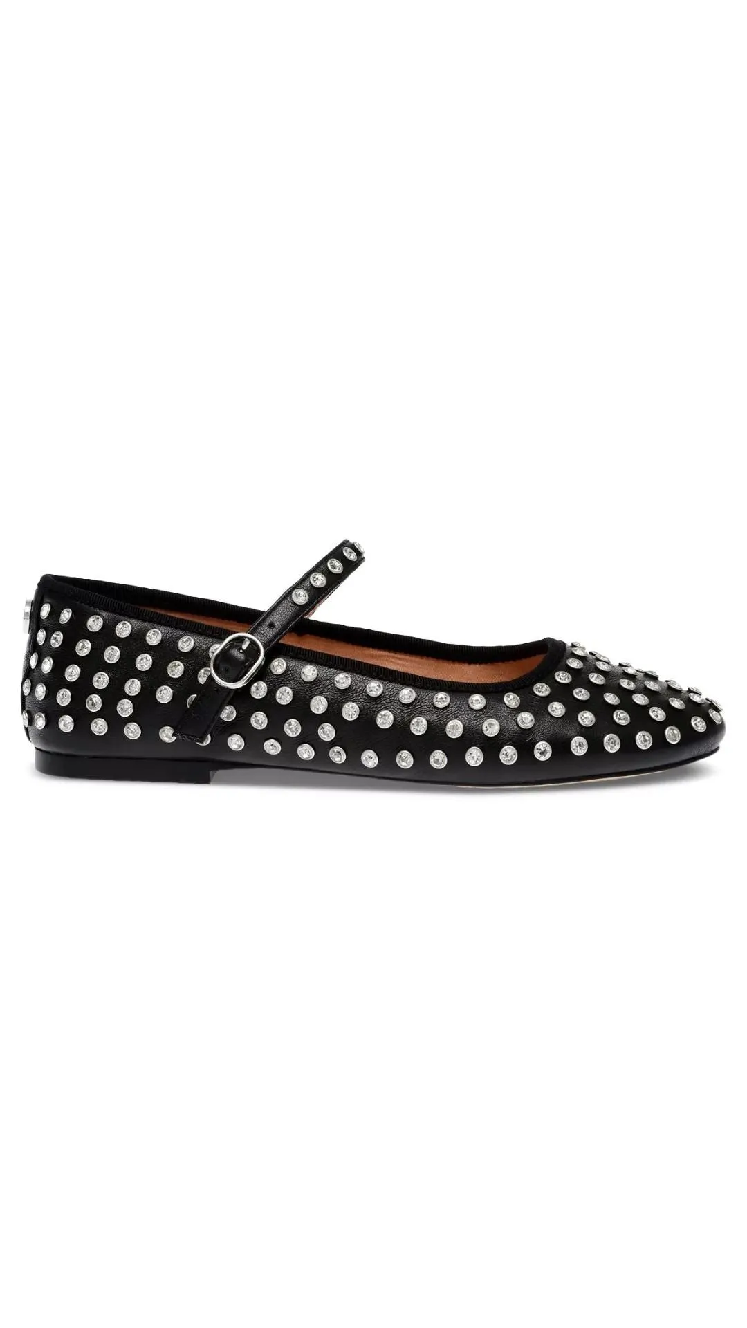 Vinetta Rhinestone Flat