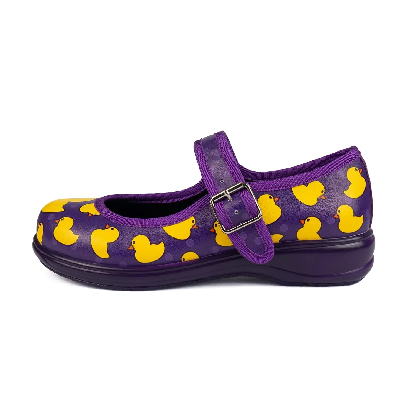 Yellow Ducky Mary Janes MJs