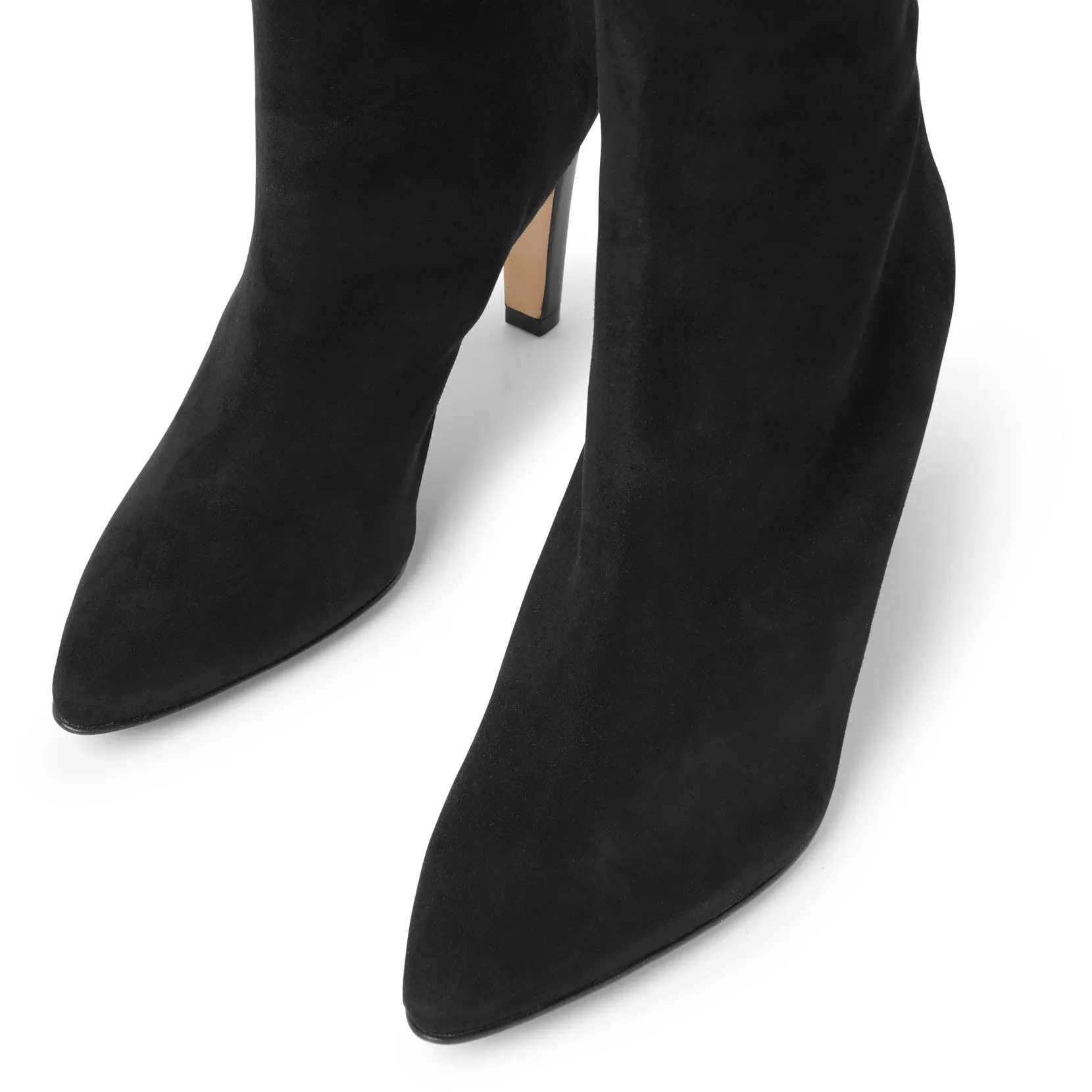 Zufapla 90 black suede boots