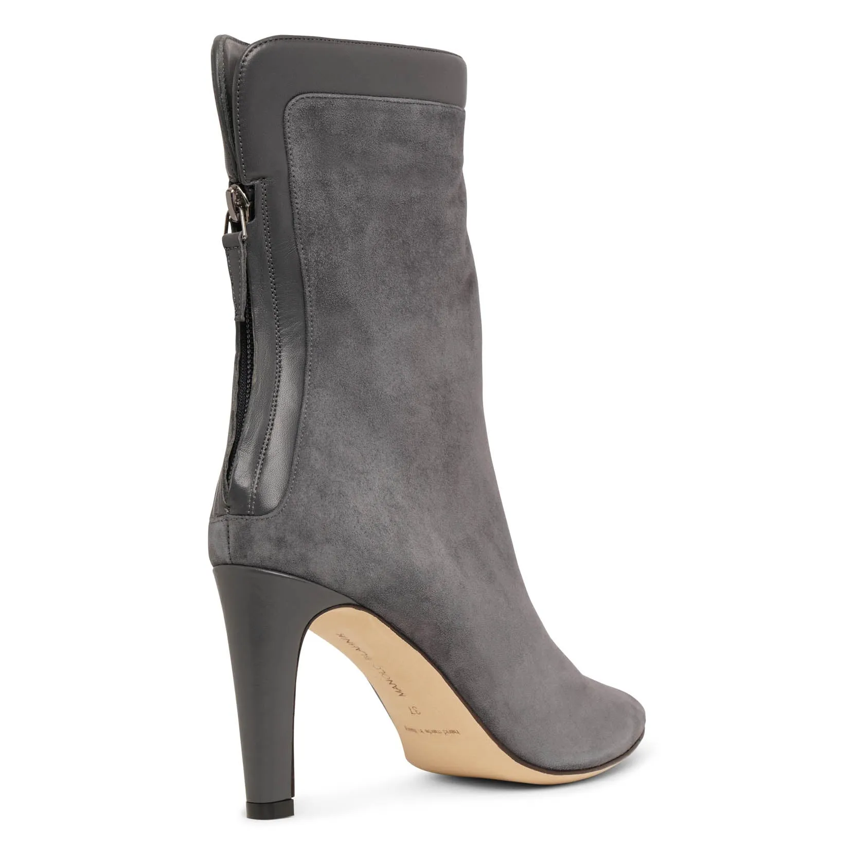 Zufapla 90 grey suede boots